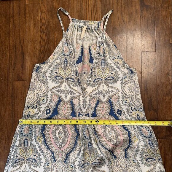 LOLA AUSTRALIA XS 100% Silk Slip Dress Nightie Lingerie Paisley Nightgown Neglig - Picture 13 of 16